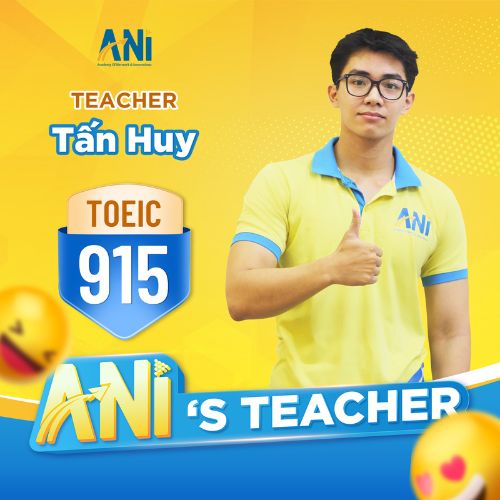 ✔ TOEIC 915+ ✔ Kinh nghiệm 5 năm giảng dạy TOEIC
